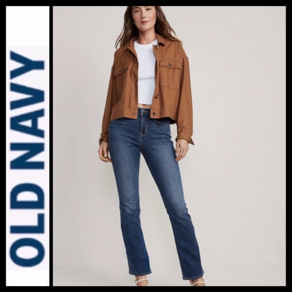 Boot Cut Jeans w Stretch Vintage Old Navy Size 14 NWOT